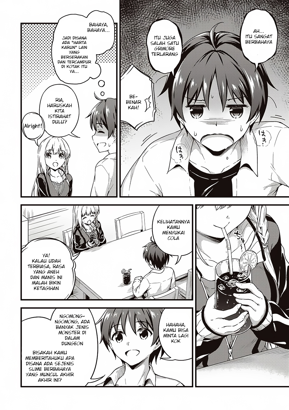 Boku no Heya ga Dungeon no Kyuukeijo ni Natteshimatta Ken Chapter 05 Bahasa Indonesia